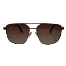 عینک آفتابی پلاریزه پورش دیزاین مدل PORSCHE DESIGN P8877 طلایی دسته مشکی