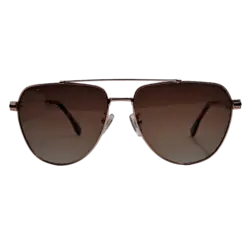 عینک آفتابی پلاریزه پورش دیزاین مدل PORSCHE DESIGN P8873 طلایی دسته مشکی