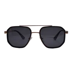 عینک آفتابی پلاریزه امپریو آرمانی EMPORIO ARMANY مدل P0571 مشکی طلایی