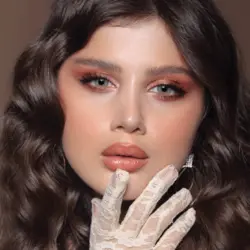 لنز رنگی و طبی دهب کارامل DAHAB caramel