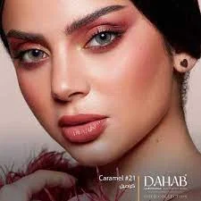 لنز رنگی و طبی دهب کارامل DAHAB caramel