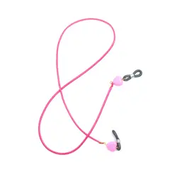 بند عینک بچگانه چرمی رنگ سرخابی