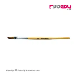 قلم موی کاشت ناخن کولینسکی kolinsky شماره 10