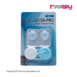 لنز آبی بدون دور New vision-pro blue 1