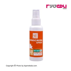 اسپری ضد آفتاب بی رنگ مای SPF50 مدل Smart Defense مناسب انواع پوست حجم 100 میل