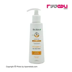 ژل شستشوی صورت بایو اسکین مناسب تمام پوست ها حاوی ویتامین C حجم 200میل