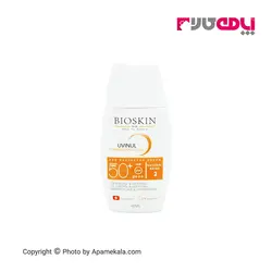 کرم ضد آفتاب بایو اسکین پوست چرب SPF50 ( بژ طبیعی 2 ) حجم 40 میل