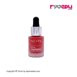 خرید و قیمت هایلایتر مایع نوت شماره 01 رنگ PEARL ROSE حجم 14 میل | آپامه کالا