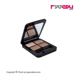 سایه ابرو نوت مدل Note Total Look Brow Kit رنگ 01 Fair