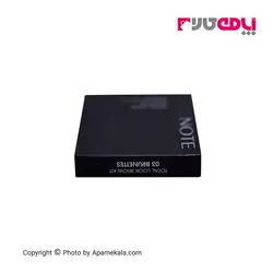 سایه ابرو نوت مدل Note Total Look Brow Kit رنگ 03 brun