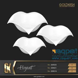سالاد خوری سایز 3 گلدکیش مدل الگانت Elegant GK208525 | فروشگاه رک پارت