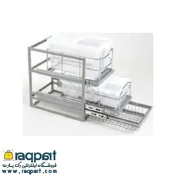 سبد ریلی جا حبوبات و برنج آذین | فروشگاه رک پارت