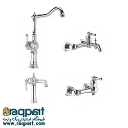 ست شیراآلات رستاک مدل کیوتن کروم | فروشگاه رک پارت
