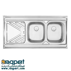 سینک روکار درسا مدل DS 338 | فروشگاه رک پارت