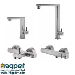 شیرآلات درخشان مدل اسپینر کروم | فروشگاه رک پارت