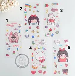 پک خیاطی ساده و با برچسب