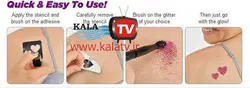 تاتو موقت اکلیلی شیمر