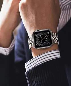 بند اپل واچ مدل رولکس 5bead سایز 42 - 44