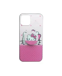 کاور طرح‌ دار فانتزی پاپ سوکت دار آیفون Iphone 12 / 12 Pro سری F