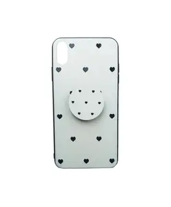 کاور طرح‌ دار فانتزی پاپ سوکت دار آیفون Iphone XS Max