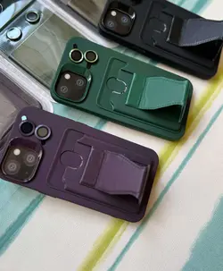 قاب ژله ای ارگونومی جا کارتی گوشی موبایل آیفون Iphone 12 Pro Max