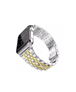 بند استیل 7 Bead اپل واچ سایز 42 - 44