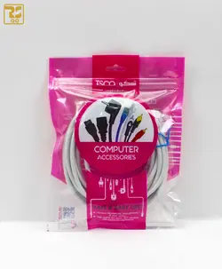 کابل شبکه CAT6 تسکو TNC650 طول 5 متر