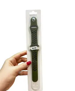 بند سیلیکونی اپل واچ طرح نایک سایز 42 - 44 میلی متر