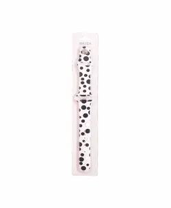 بند اپل واچ سیلیکونی طرح دار سایز 38-40
