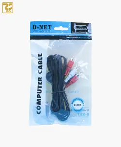 کابل سه به سه AV دی نت طول 1.5 متر