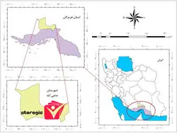دانلود نقشه موقعیت شهرستان حاجی آباد