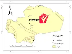 دانلود نقشه همدما استان قم