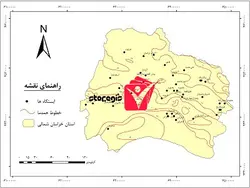 دانلود نقشه همدما استان خراسان شمالی