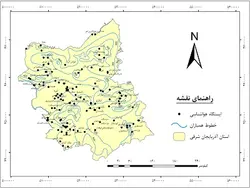 دانلود نقشه همباران استان آذربایجان شرقی