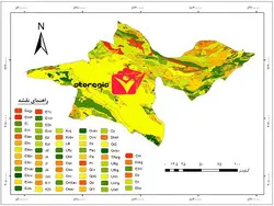 دانلود نقشه زمین شناسی استان تهران