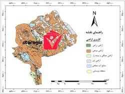 دانلود نقشه کاربری اراضی استان یزد