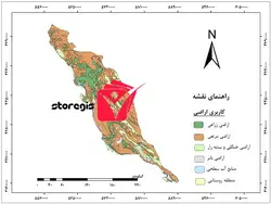 دانلود نقشه کاربری اراضی استان بوشهر
