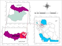 دانلود نقشه موقعیت شهرستان قزوین