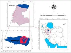 دانلود نقشه موقعیت شهرستان زرندیه