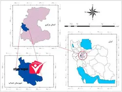 دانلود نقشه موقعیت شهرستان خنداب