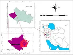 دانلود نقشه موقعیت شهرستان کوهدشت
