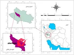 دانلود نقشه موقعیت شهرستان چگنی