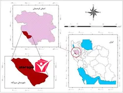 دانلود نقشه موقعیت شهرستان سروآباد