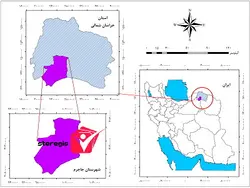 دانلود فایل موقعیت شهرستان جاجرم