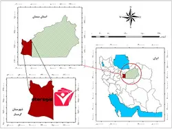 دانلود نقشه موقعیت شهرستان گرمسار