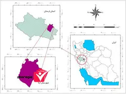 دانلود نقشه موقعیت شهرستان ازنا