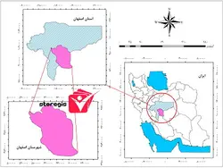 دانلود نقشه موقعیت شهرستان اصفهان