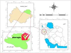 دانلود نقشه موقعیت شهرستان سنقر
