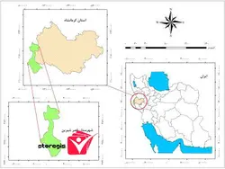 دانلود نقشه موقعیت شهرستان قصر شیرین