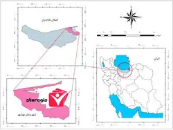 دانلود فایل موقعیت شهرستان بهشهر